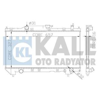 342130 KALE OTO RADYATOR KALE TOYOTA Радиатор охлаждения Avensis 2.0 97-