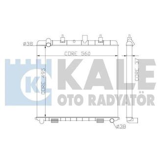 359300 KALE OTO RADYATOR KALE LANDROVER Радиатор охлаждения Range Rover II 3.9/4.6 98-