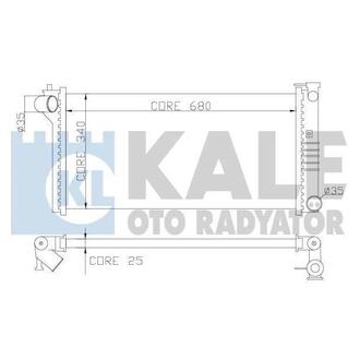 359600 KALE OTO RADYATOR KALE MAZDA Радиатор охлаждения Mazda 626 IV,V 1.8/2.0 91-
