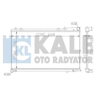 364900 KALE OTO RADYATOR KALE SUBARU Радиатор охлаждения Forester 2.0/2.5 02-