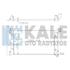 KALE TOYOTA Радиатор охлаждения с АКПП Avensis,Corolla 1.4/1.8 01- 366800