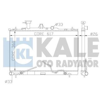 369700 KALE OTO RADYATOR KALE HYUNDAI Радиатор охлаждения Matriz 1.5CRDi/1.8 01-
