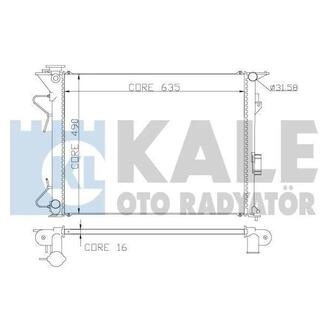 369800 KALE OTO RADYATOR KALE HYUNDAI Радиатор охлаждения Grandeur,Sonata V,VI 2.4/3.3 05-