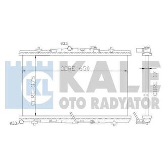 371300 KALE OTO RADYATOR KALE OPEL Радиатор охлаждения Astra H 1.3/1.9CDTI