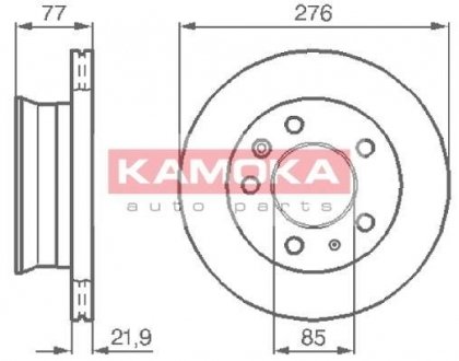 103306 KAMOKA Тормозной диск
