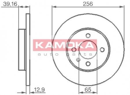 103410 KAMOKA Тормозной диск