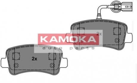 JQ101144 KAMOKA Колодка тормозная Renault Master III 10\->. Opel Movano B 10\-> задн.*