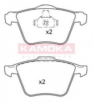 JQ101217 KAMOKA Колодка тормозная перед. FORD GALAXY 08\->.S-MAX 06\->.VOLVO S60 II 10\->.S80 II 08\->.V60 10\->.V7