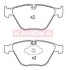 Brake Pad Set, disc brake KAMOKA JQ101222 (фото 1)