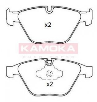 Brake Pad Set, disc brake KAMOKA JQ101222