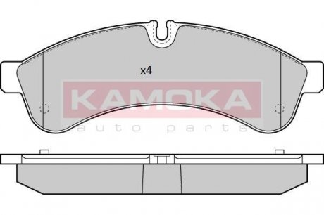 JQ101276 KAMOKA Brake Pad Set, disc brake