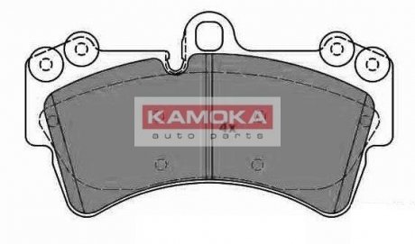 JQ1013252 KAMOKA Колодка тормозная Audi Q7 06\->. Porsche Cayenne 02\->. VW Touareg 02\-> перед.