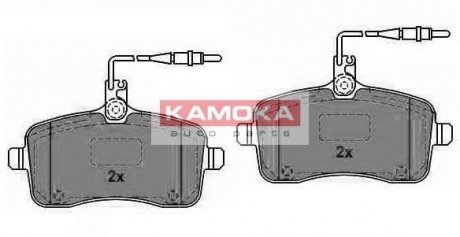 JQ1013450 KAMOKA Колодка тормозная передняя Peugeot 407 04\->.*