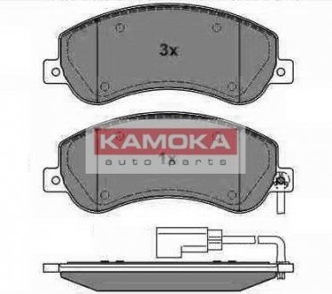 JQ1013856 KAMOKA Колодки тормозные дисковые, комплект