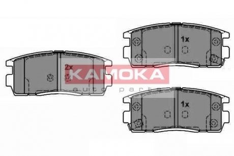 JQ1018370 KAMOKA Гальмiвнi колодки дисковi