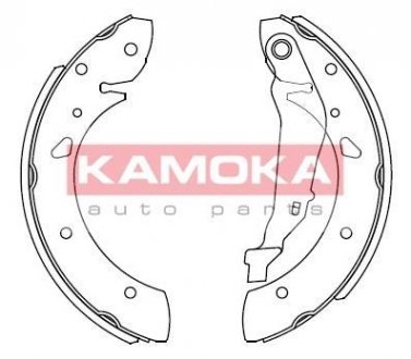 JQ202026 KAMOKA Колодка тормозная Toyota Avensis(T22) 97\-03\ барабанная компл.