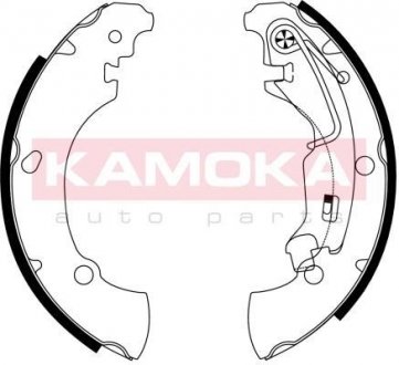 JQ202059 KAMOKA Барабанные тормозные колодки Citroen Nemo/Fiat PuntoOpel Corsa D/Peugeot Bipper 1.4/1.4HDI 08-