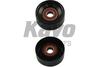 KAVO PARTS HYUNDAI Натяжний ролик SANTA FE III (DM, DMA) 2.4 12-15, ix35 2.0 4WD 10-, KIA OPTIMA 2.0 12- DTP-4012