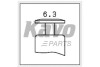 KAVO PARTS OPEL Датчик температуры охолод. жидк.Ascona B/CAstra FCorsa A/BKadett C/D/EOmega A/BRecord EVectra A/B ECT-1001