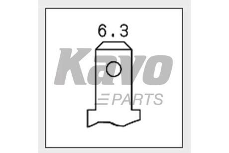 ECT-6503 KAVO KAVO PARTS NISSAN Датчик температуры воды Primera 90-