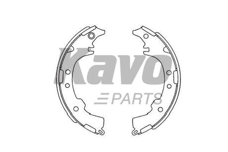 KBS-9903 KAVO KAVO PARTS TOYOTA щоки тормозные Picnic -01