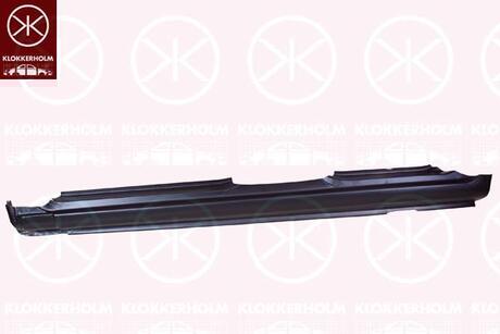 3283011 KLOKKERHOLM Накладка порога, 4-DR