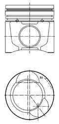 40074600 KOLBENSCHMIDT Поршень двигуна