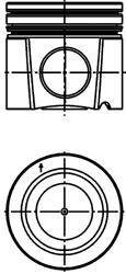 40 310 600 KOLBENSCHMIDT Поршень (OM501/OM502) Euro 4/5