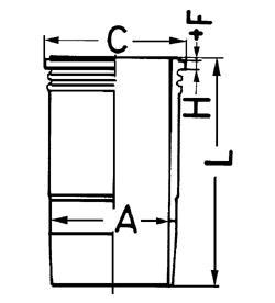 89389110 KOLBENSCHMIDT Гільза циліндра двигуна