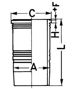 89390110 KOLBENSCHMIDT Гильза цилиндра