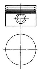 90843600 KOLBENSCHMIDT Поршень компресора