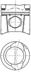 94394600 KOLBENSCHMIDT Поршень двигуна