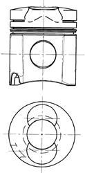 94452600 KOLBENSCHMIDT Поршень двигуна