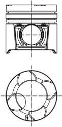 97458600 KOLBENSCHMIDT Поршень двигуна