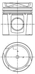 99985600 KOLBENSCHMIDT Поршень двигуна