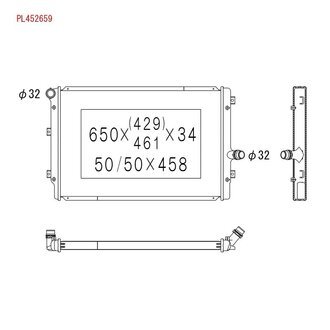 PL452659 KOYORAD Радиатор системи охолодження