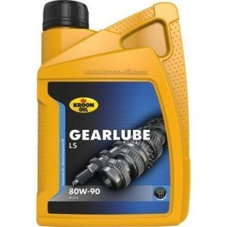 01214 KROON OIL Олива трансмісійна GEARLUBE LS 80W-90 1л