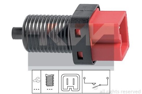 Датчик педалі гальм/зчеплення (аналог EPS 1.810.184/Facet 7.1184) Kw 510 184