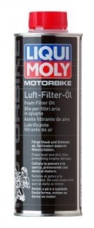 1625 LIQUI MOLY ОЛИВА Для ПРОСЯКНЕННЯ ПОВІТРЯНИХ ФІЛЬТРІВ MOTORBIKE LUFT-FILTER-OL 0,5Л