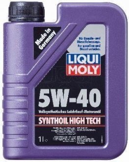 1855 LIQUI MOLY OLEJ LIQUI MOLY 5W40 1L SYNTHOIL HIGH TECH / 229.1 / 502.00 505.00