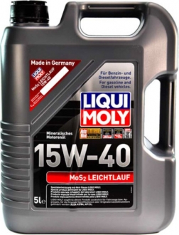 1933 LIQUI MOLY Масло моторное Liqui Moly MoS2 Leichtlauf 15W-40 (5 л)