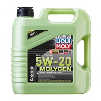 20798 LIQUI MOLY Олива моторна molygen new generation 5w-20 4л