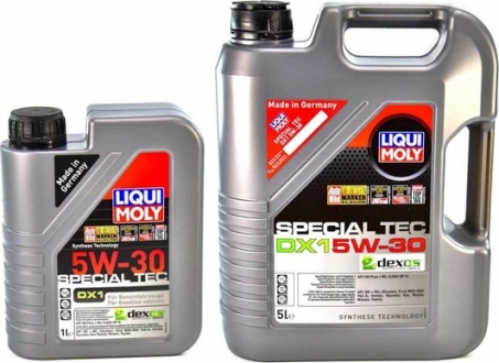 20967 LIQUI MOLY Масло моторное Liqui Moly Special Tec DX1 5W-30 (1 л)