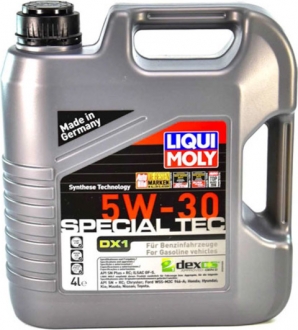 20968 LIQUI MOLY Масло моторное Liqui Moly Special Tec DX1 5W-30 (4 л)