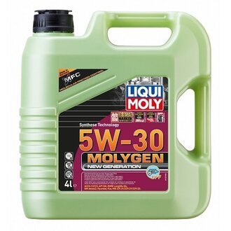 21225 LIQUI MOLY Масло моторное Liqui Moly Molygen New Generation DPF 5W-30 (4 л)