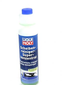 2385 LIQUI MOLY ОЧИСНИК СКЛА - СУПЕР КОНЦЕНТРАТ 1:100 лайм SCHEIBEN-REINIGER-SUPER KONZ. 0,25 Л