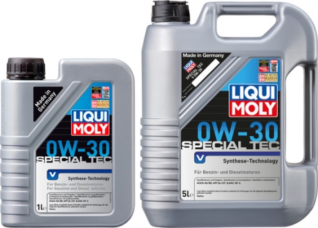 2852 LIQUI MOLY Масло моторное Liqui Moly Special Tec V 0W-30 (1 л)