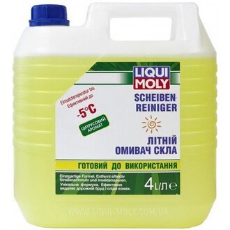 36002 LIQUI MOLY ЛІТНІЙ ОМИВАЧ СКЛА ДО -5°C SCHEIBEN-REINIGER BIS -5°C 4Л