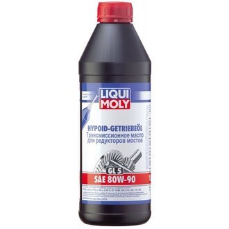 3924 LIQUI MOLY Олива трансмісійна hypoid-getriebeoil gl5 80w-90 1л