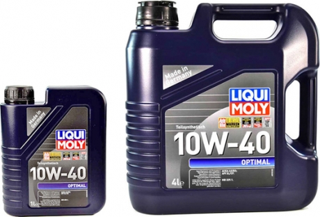 3929 LIQUI MOLY Масло моторное Liqui Moly Optimal 10W-40 (1 л)